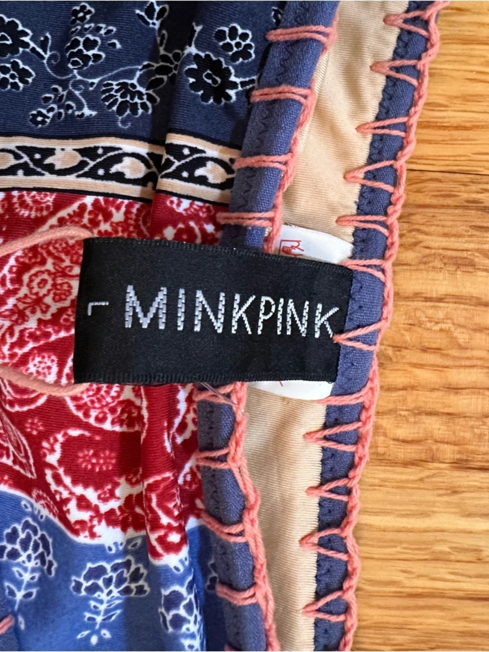 MINKPINK Lily Bikini Top & Lily Bikini Bottom SIZE L (f6) - Picture 10 of 16